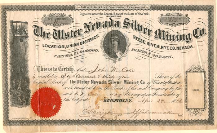 Ulster Nevada Silver Mining Co.